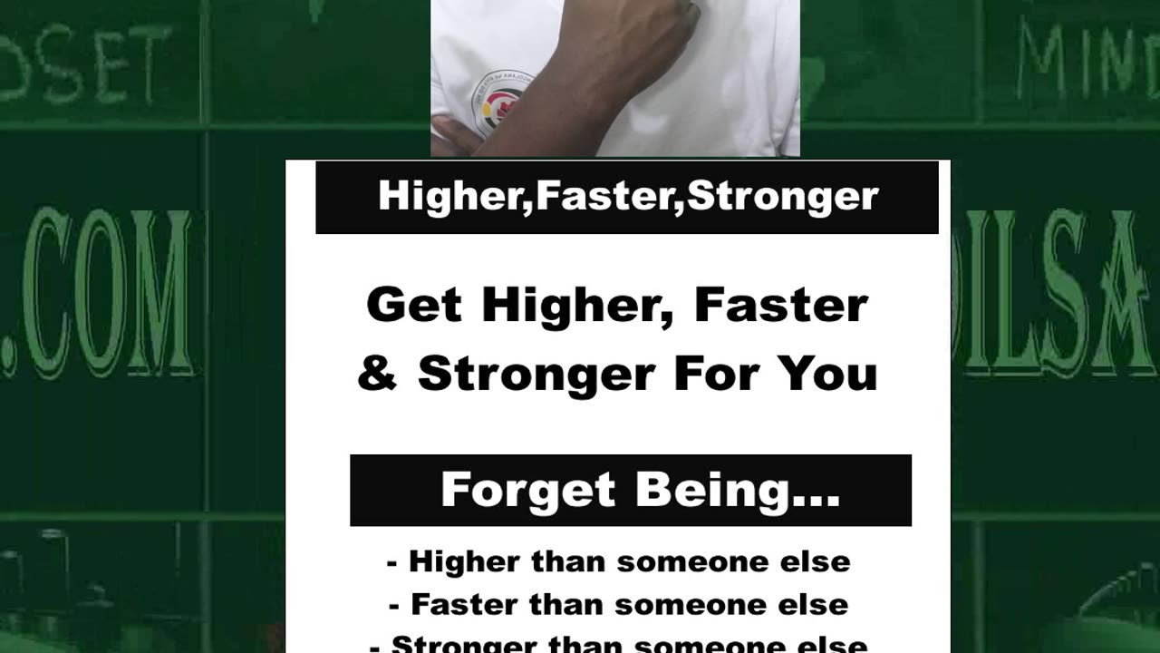 Get Higher, Faster & Stronger
