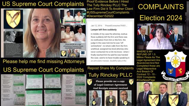 Cheri Cannon - Lawyer in Washington, DC - Avvo.com - Tully Rinckey PLLC Washington DC - US Supreme Court Complaints - President BongBong Marcos - President Trump - President Biden - President Duterte - SMNI News Channel -Cheri L. Cannon Esq. Maryland