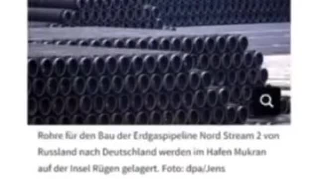 Media on nordstream gas pipelines in 10 years