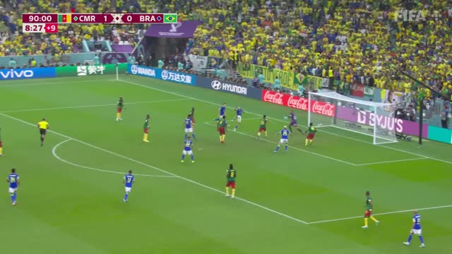 Dramatic late winner! Cameroon v Brazil FIFA World Cup Qatar 2022