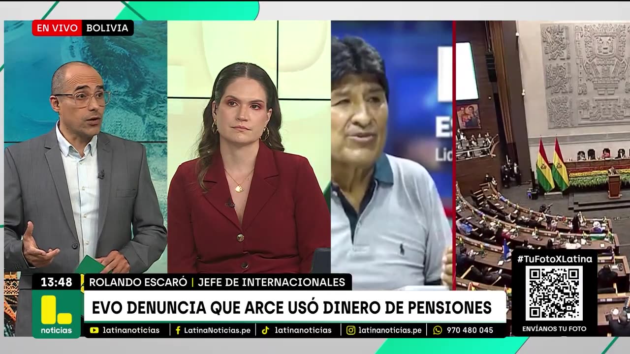 Evo Morales denuncia a Luis Arce usar dinero de pensiones de los bolivianos en crisis económica