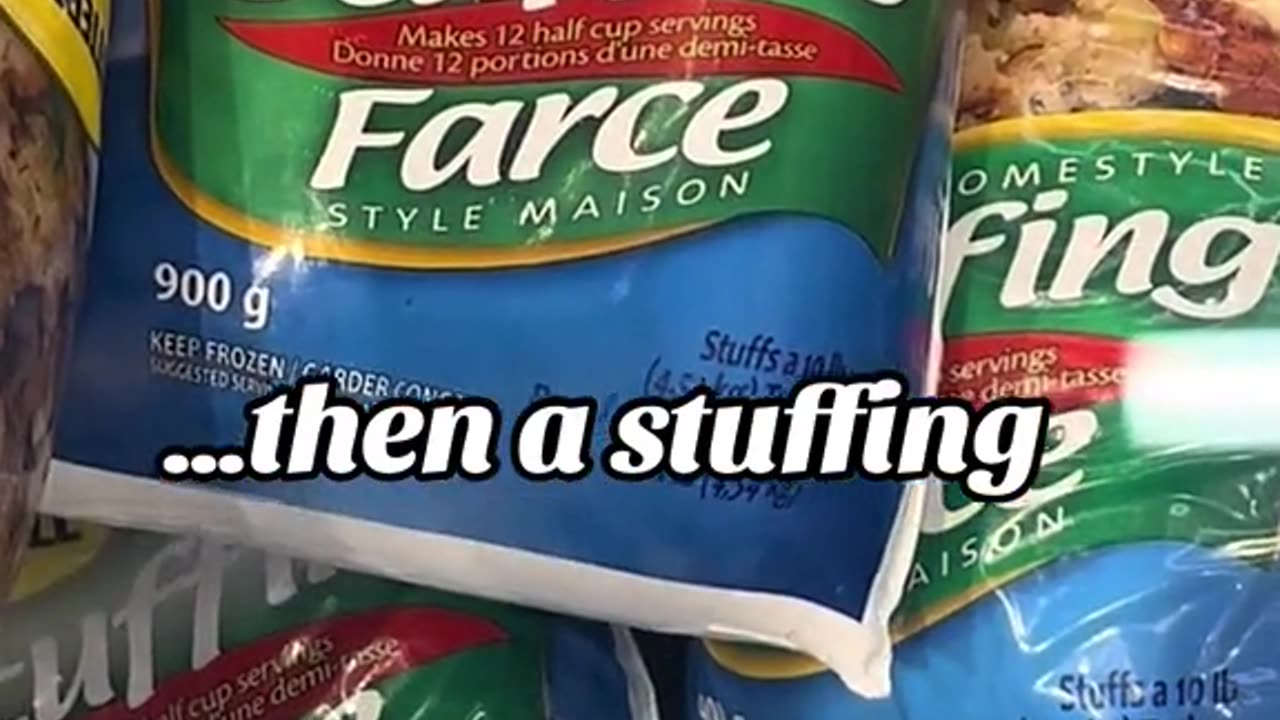 Shopping for Thanksgiving dinner, this should be on your list