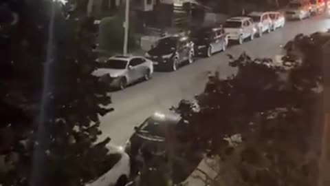 Go inside immediately, we're spraying pesticide"