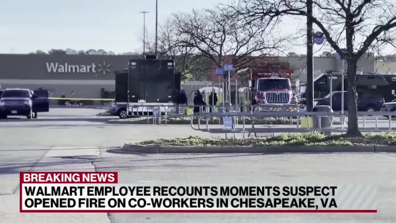 Walmart employee recounts deadly Virginia shooting