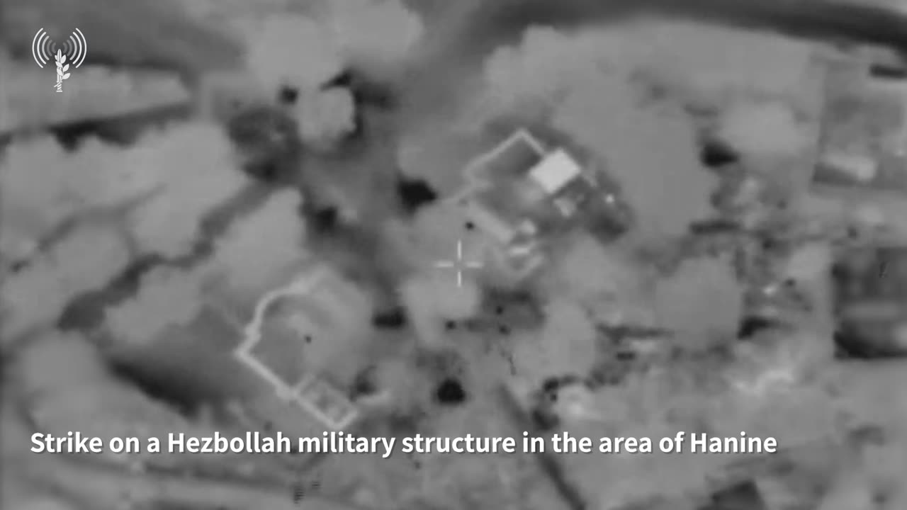 IDF: Yesterday (Friday), the IAF struck Hezbollah military structures in the