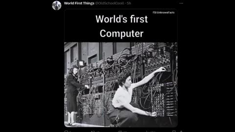 World's First Computer