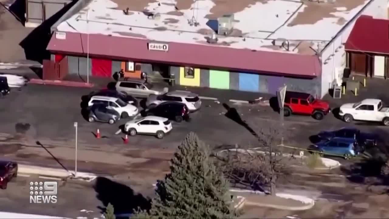 Mass shooting at Colorado nightclub in US kills five, injures 25 | 9 News Australia