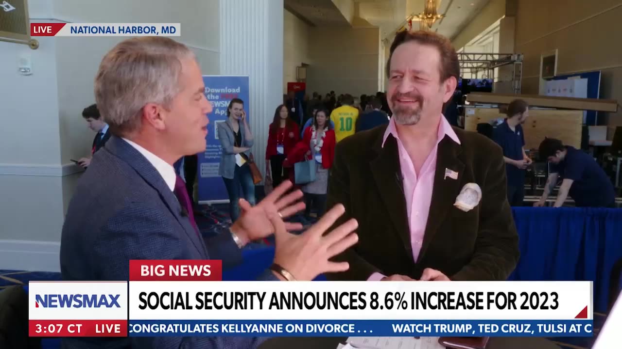 We are united in our Love of Country. Sebastian Gorka with John Bachman at CPAC