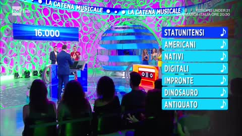 RAIUNO - Reazione A Catena-La Catena Musicale (18/06/2017)