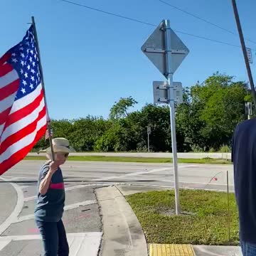 American Flag Walk Jan 15, 2022 - Vero Beach, FL - *We walk Barber Bridge every Saturday 10 am*