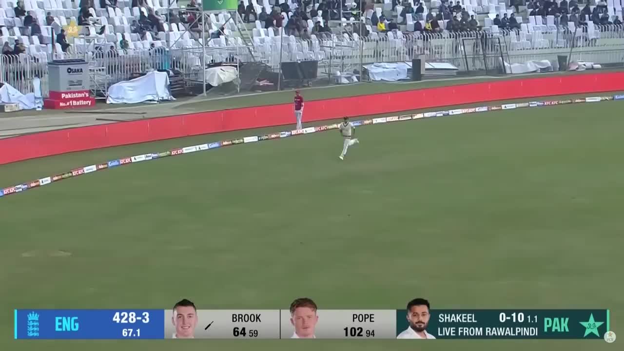 Harry Brook Stunning Century | Pakistan vs England | 1st Test Day 1 | PCB | MY2T