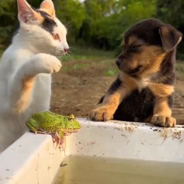 Fanny Cat Video And Cute Dog video