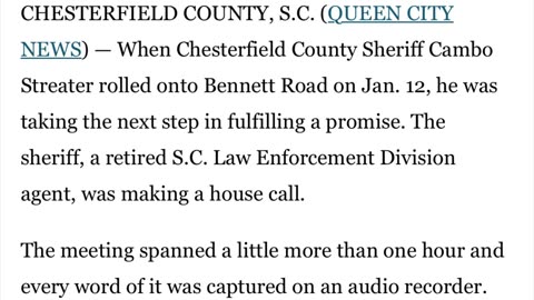 REPUBLICAN SHERIFF CAUGHT ON AUDIO PROMISING TO HELP A DEFENDANT NAMED “SQUIRREL” IN A SHOOTING CASE