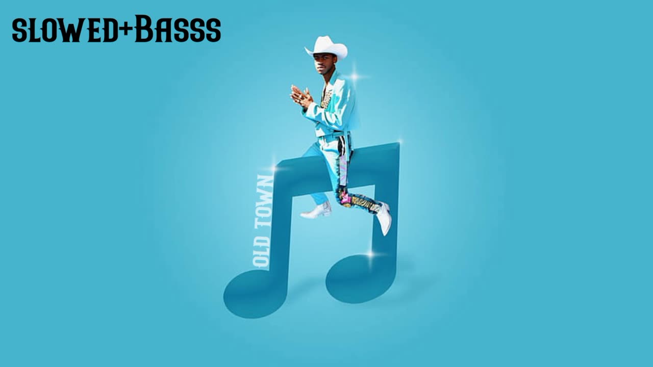 Lil Nas X - Old Town Road (Official Video) ft. Billy Ray Cyrus!! SLOWED REVERB+BASSS