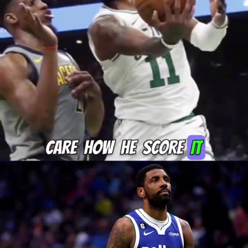 why Kyrie can’t be guarded 1 on 1 🤯
