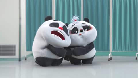 【Bamboo Panda ❤】Plz Stay Strong _ Chinese Short Animation _ Funny #panda #shorts