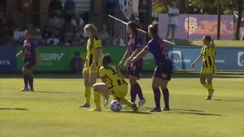 WWE in women football match