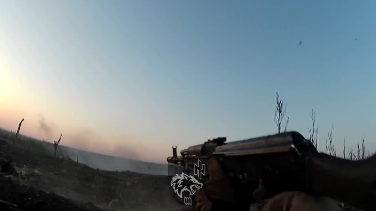 A few metres from the enemy. Frontline footage from AZOV