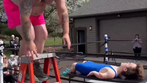 WWE style Wrestling for Gender Reveal