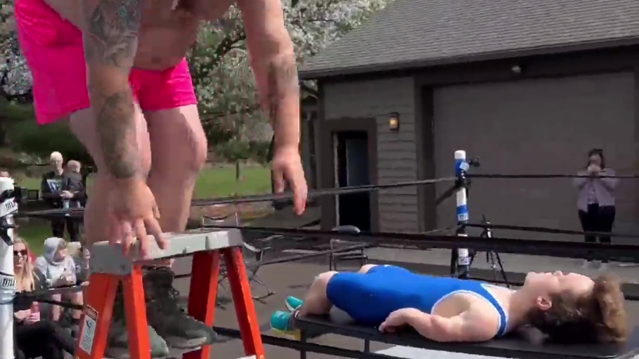 WWE style Wrestling for Gender Reveal