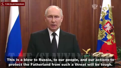 Vladimir Putin's address to the citizens of Russia