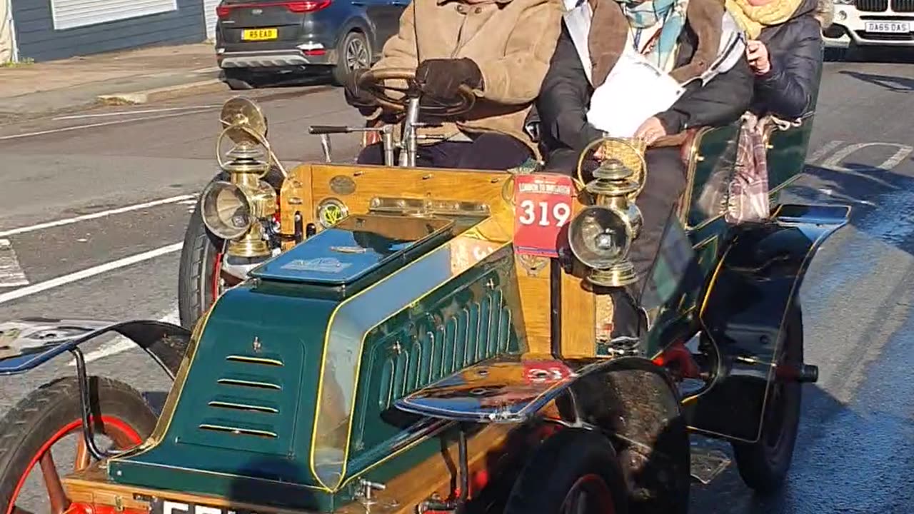 London to Brighton Veteran Car Run 05.11.2023. Vid084 #veterancarrun