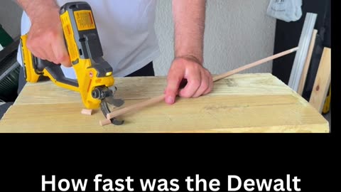 How Fast are the Dewalt Pruners. DCPR320 #dewalt #pruners #short