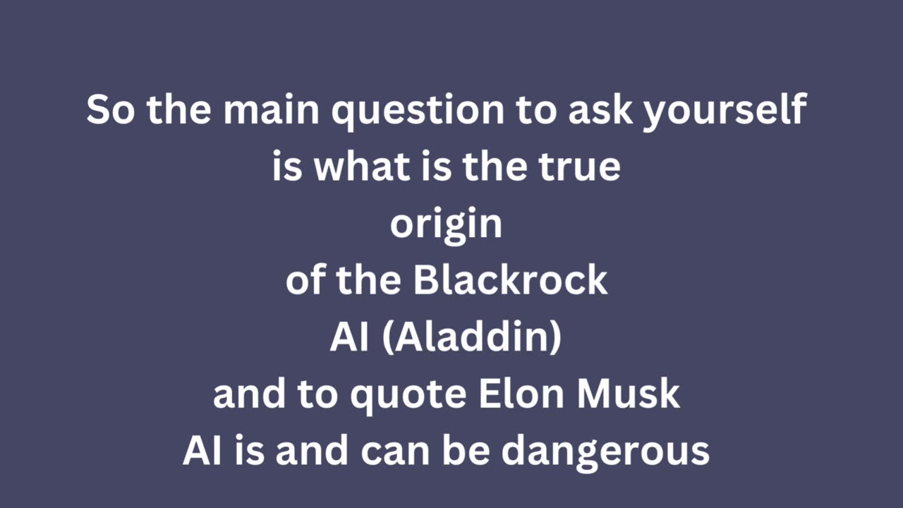 The Dangers of AI and the symbolism of Blackrock and how it ties into the Grays (Orion group) and the Annunaki