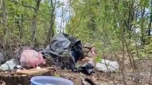 Russian artillery distracts Ukrainian soldiers from lunch