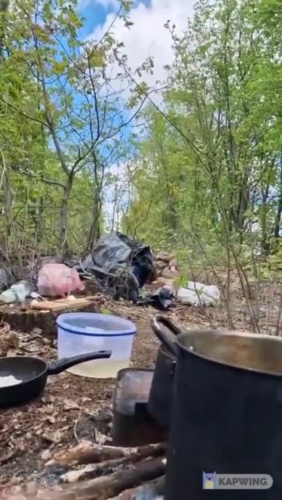 Russian artillery distracts Ukrainian soldiers from lunch
