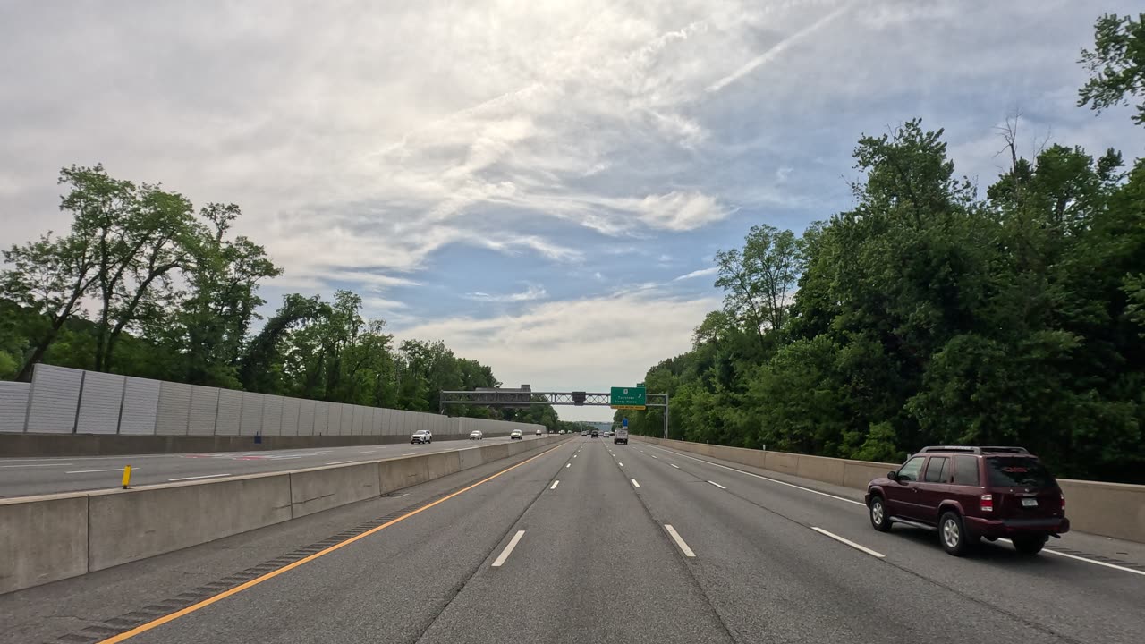 4K New York NY Driving Over Governor Mario M. Cuomo Bridge ASMR