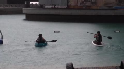 cute twin and water activities sports