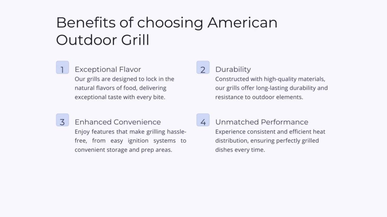 American Outdoor Grill