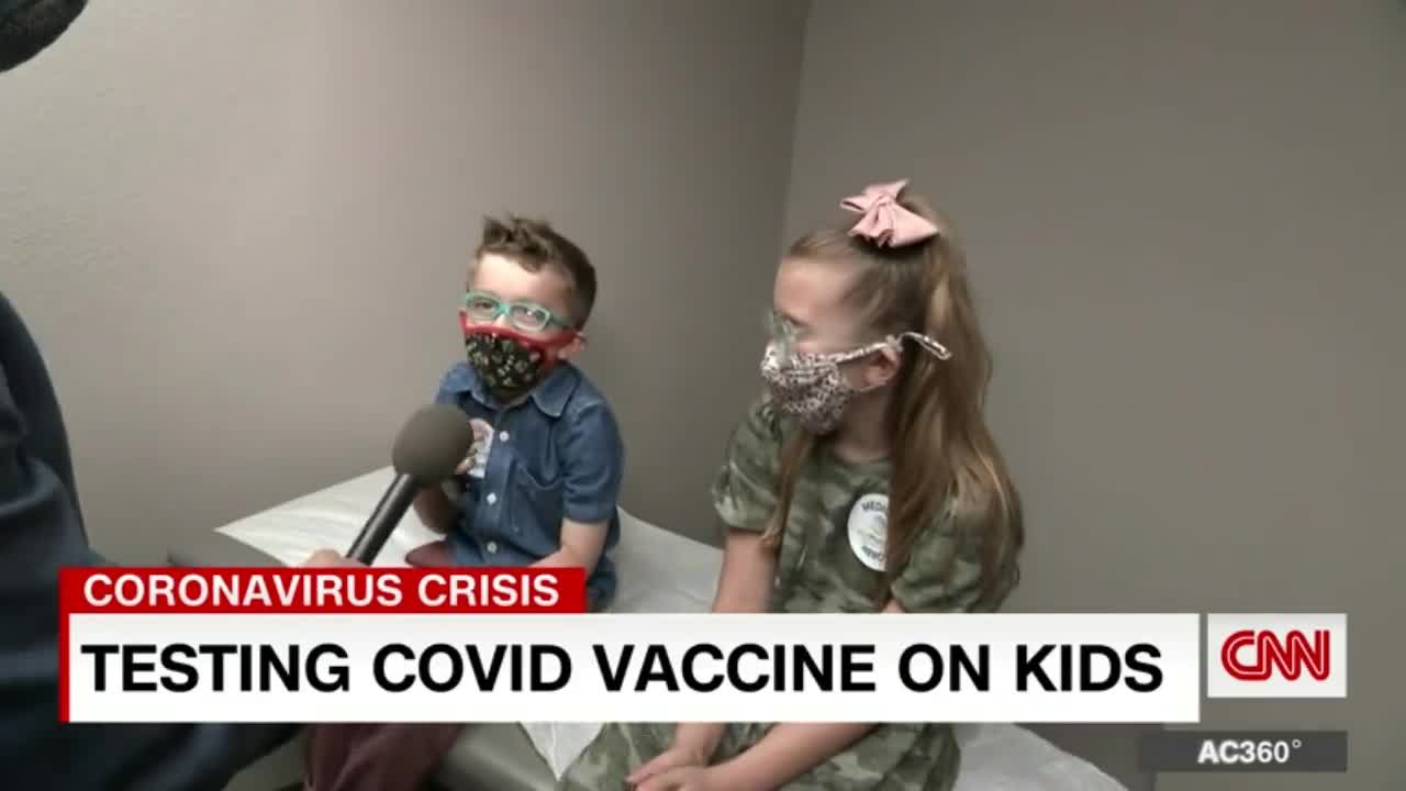 Testing Covid Vaccine on Kids