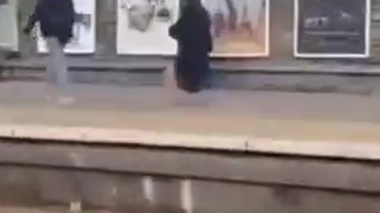 Islamist woman goes around in the US acting like Iranian morality police