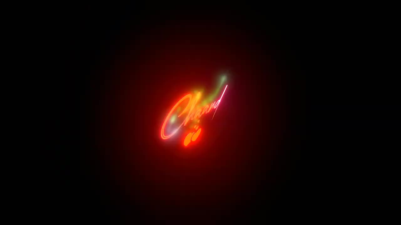 Lyrics black screen video.