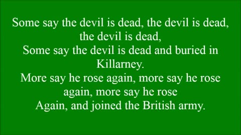 Some Say The Devil Is Dead with lyrics