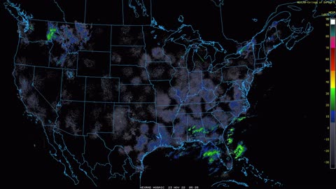 November 2022 Weather (CONUS Satellite Radar)