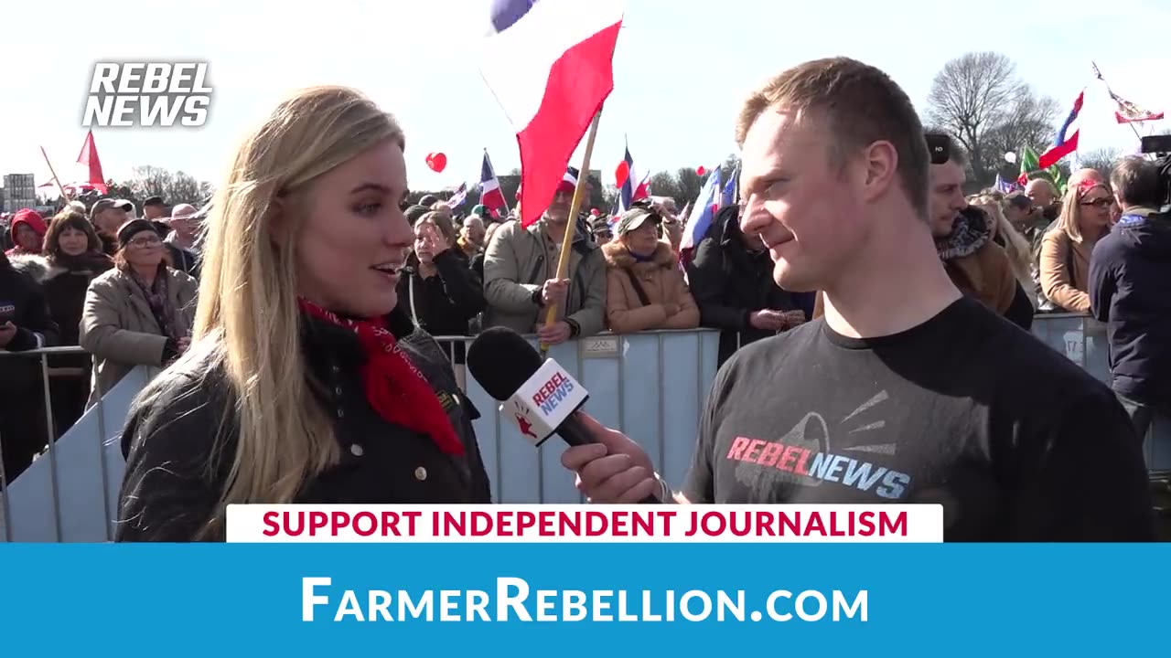 Dutch Farmer Protest in The Hague