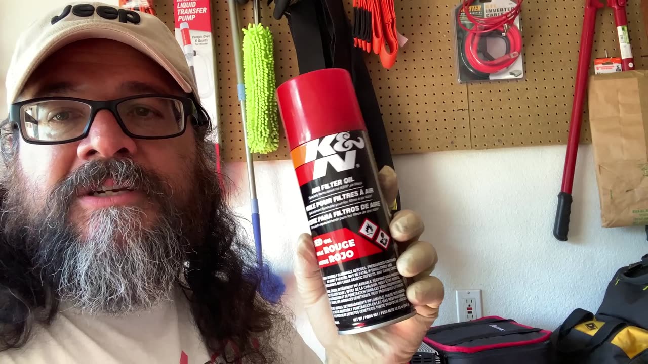 Jeep Wrangler Air Filter Change or Recharge
