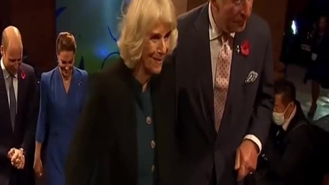 Biden farts near the Duchess of Cornwall