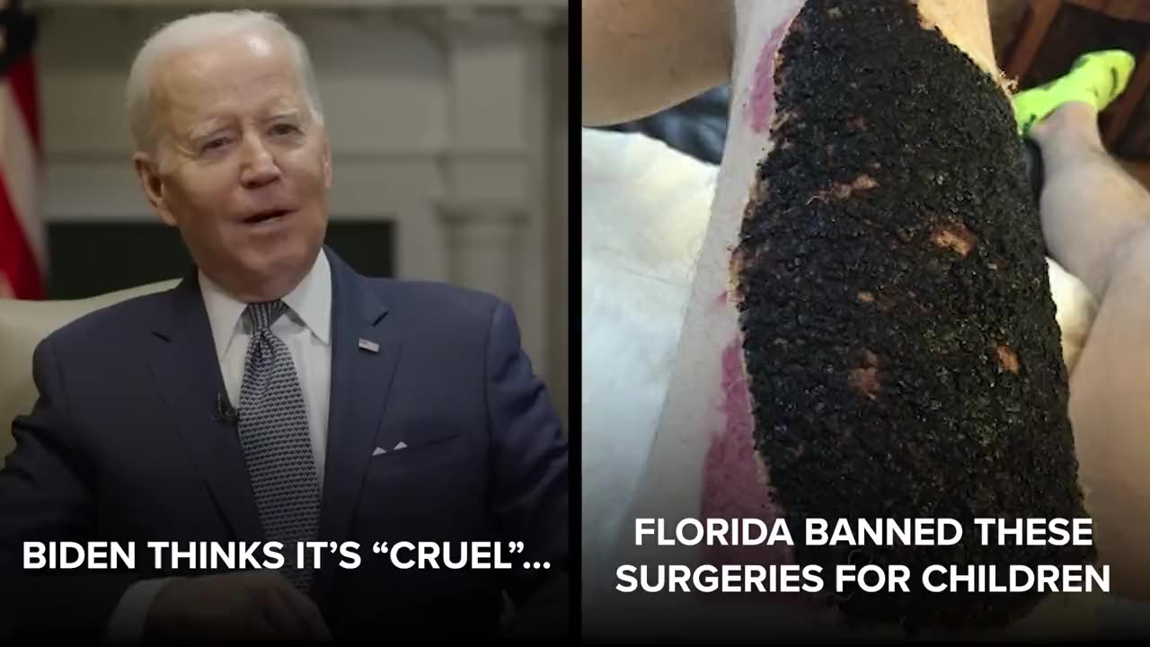 New Video Shows Exactly What Biden Stands For When Speaking Against Florida Trans Law