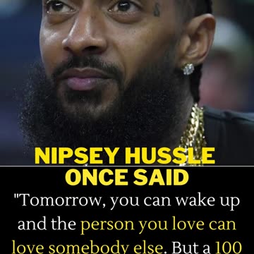 NIPSEY HUSSLE ONCE SAID #favouritequotes #youtubeshort