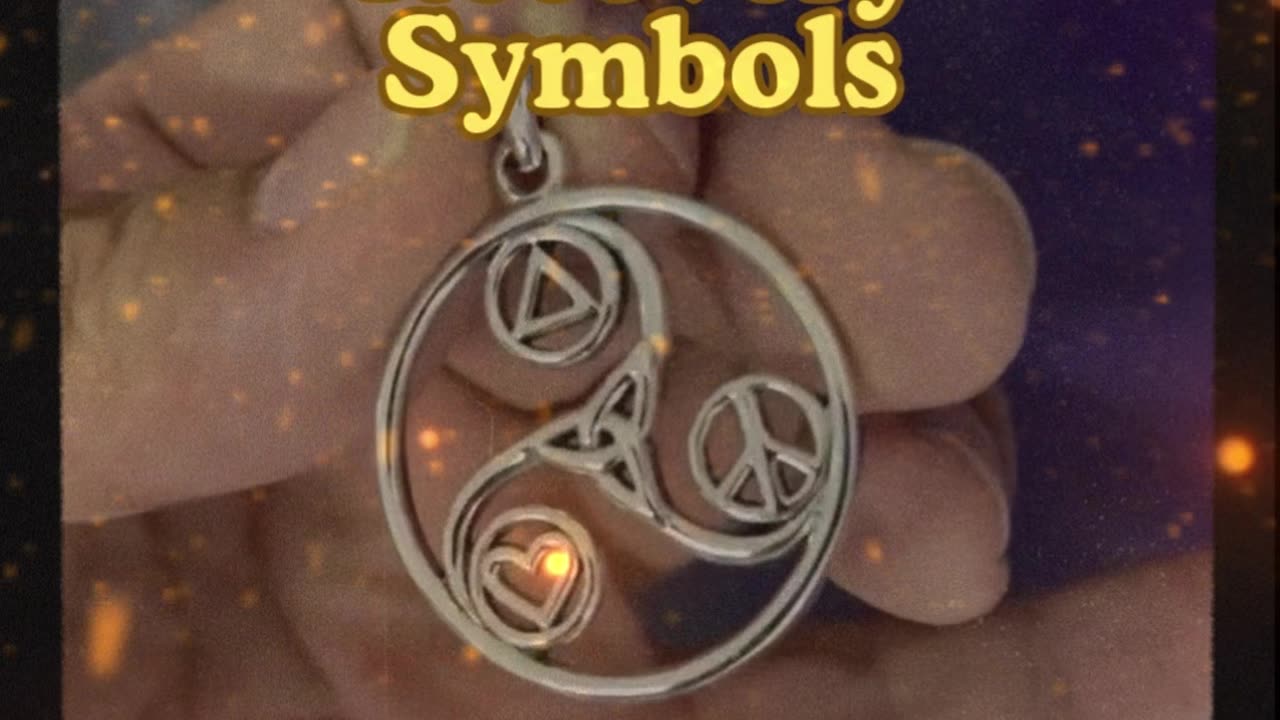 Celtic Triskele Peace & Recovery Silver Pendant