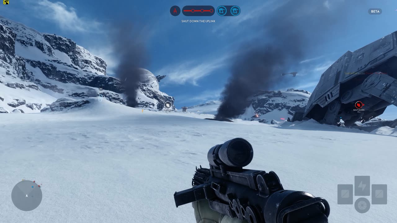 StarWars Battlefront Beta First Kill