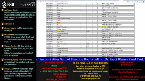 2022-01-11 17:00 EST - Freedom Rings: with Pamphlet Anon