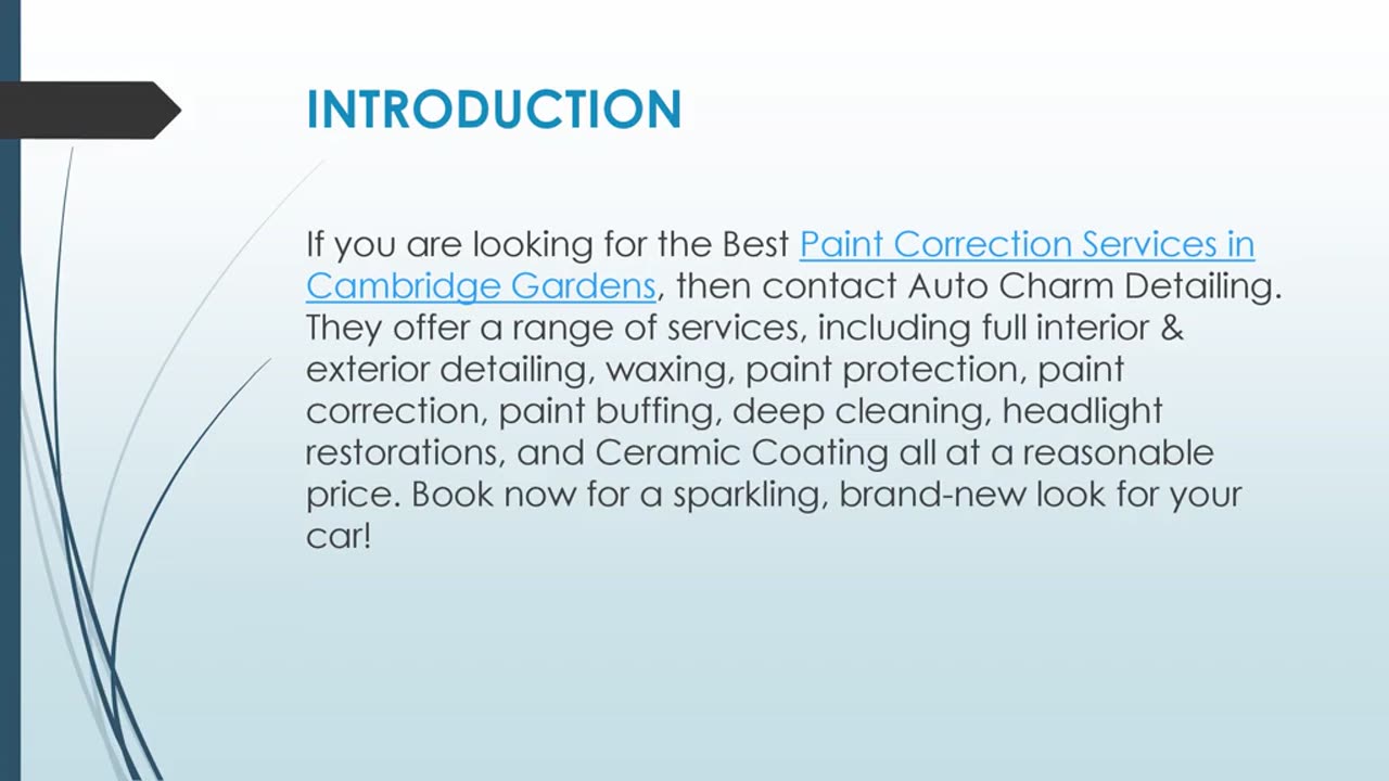 Best Paint Correction Services in Cambridge Gardens