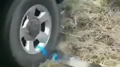 Easy method to get your car out of the mud