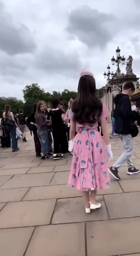 The public's reaction to seeing a woman dressing modestly