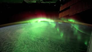 Aurora Borealis from Space